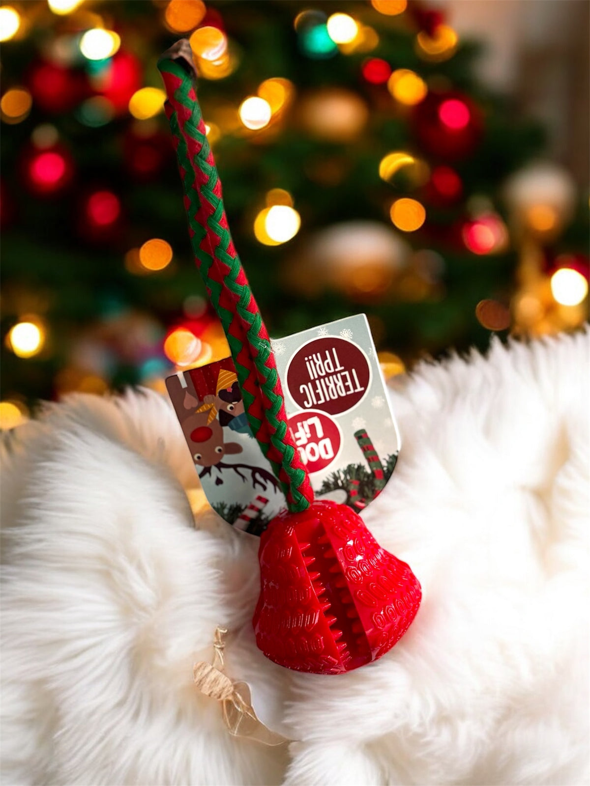 Treat-Bell Rope toy