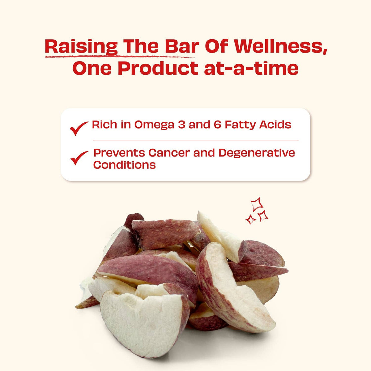 Pawfect Nature's Munch Freeze-Dried Apple Treats for Dogs | Vegan | Immunity & Eyesight Booster | 100% Natural | Grain & Gluten Free | Low Calorie Training Treats (40g/1.41oz)